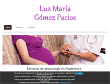 Tablet Screenshot of luzmariagomezpacios.com